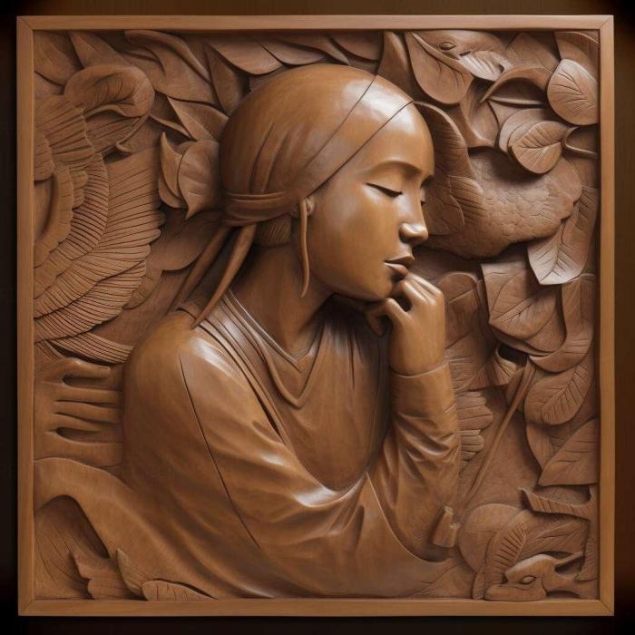 نموذج ثلاثي الأبعاد لآلة CNC 3D Art 